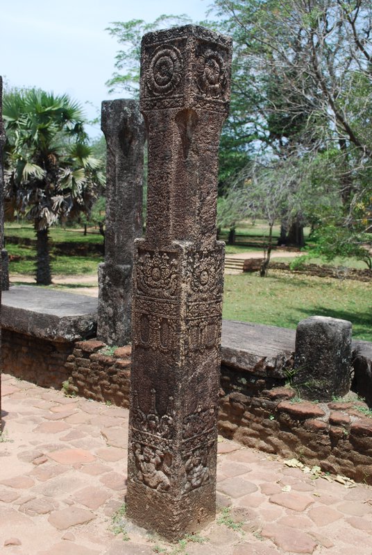 Pillar of the Citadel at Polonnaruwa