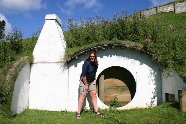 Me and the Gamgee Hobbit Hole
