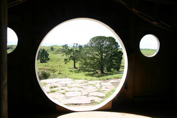 View from inside Bag End