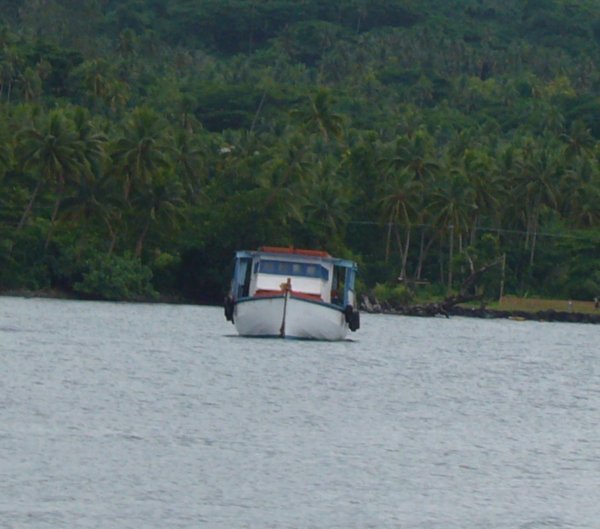 The ferry from Vanua Levu - the Amazing Grace