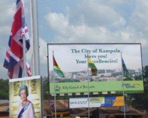 The City of Kampala welcomes you!  Your excellencies!