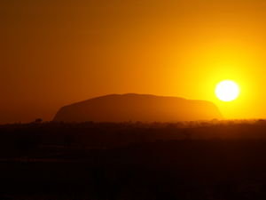 Ayers Rock at Sunrise