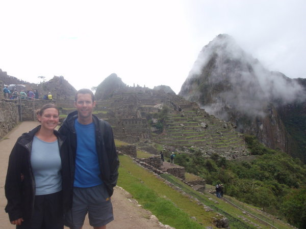 us at Machiu Picchu