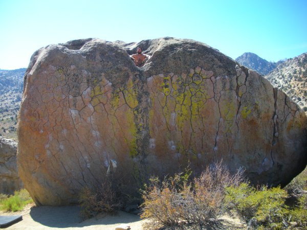 Green Wall Boulder