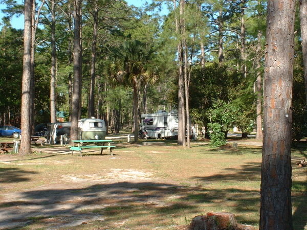 Campsite at Rustic Sands