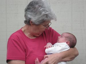Grandma with Xander