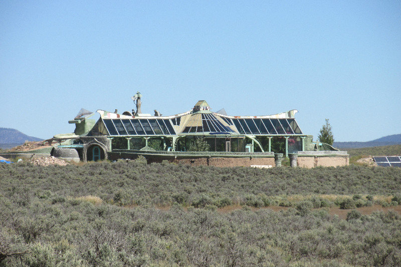Completed Earthship