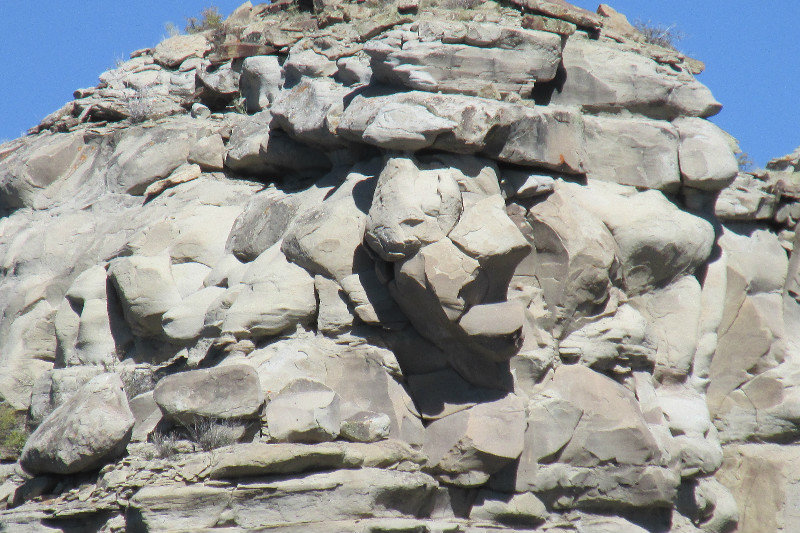 Faces on Monument Rock