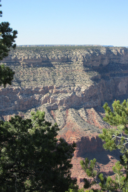 Mather Point in evening