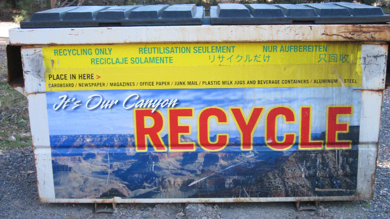 Grand Canyon NP recycles