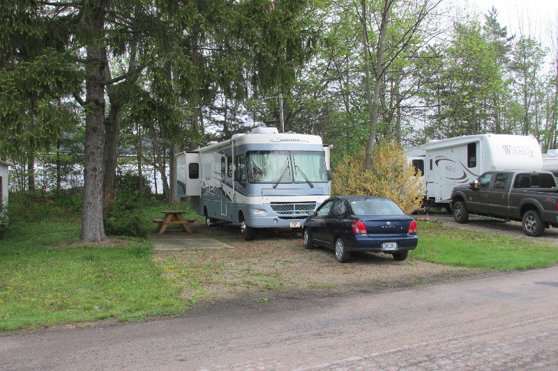 Campsite in Chesterland, OH
