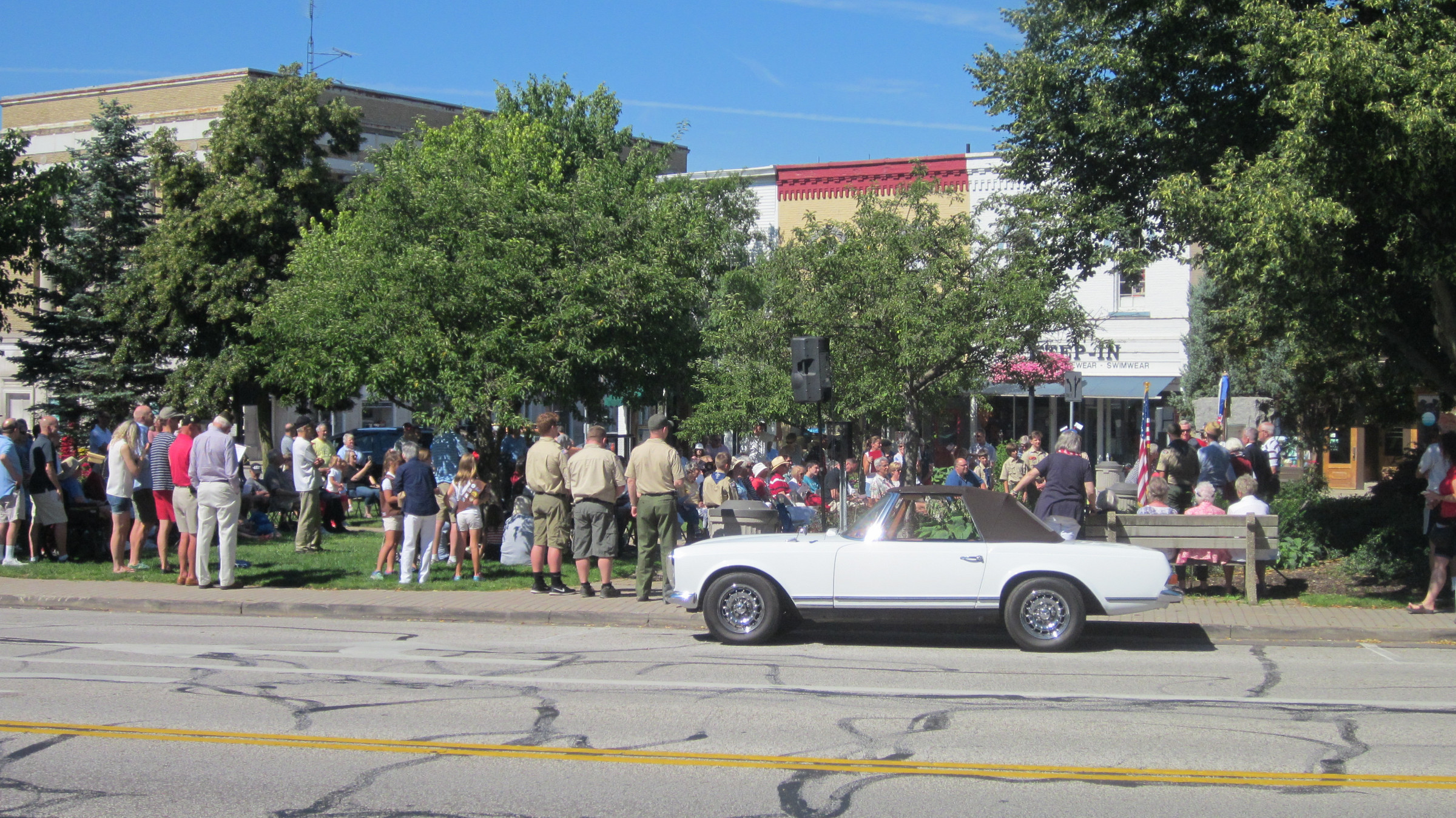 Late summer to Ohio 4th of July in Chagrin Falls Photo