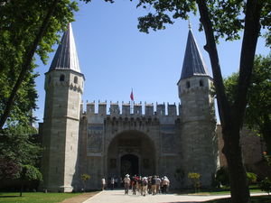 The palace entrance