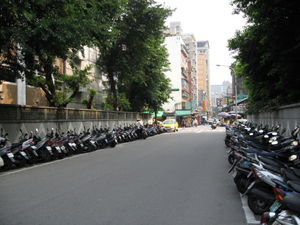 motorcycles everywhere