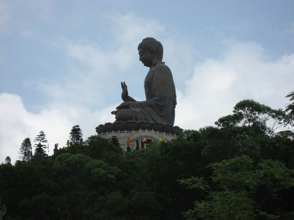 Big Buddha from far away
