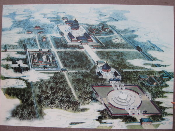 Map of the Temple of Heaven