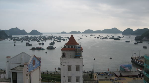 Cat Ba Island- view from the hotel