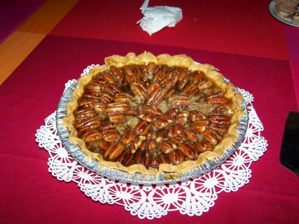 because there was pecan pie for desert