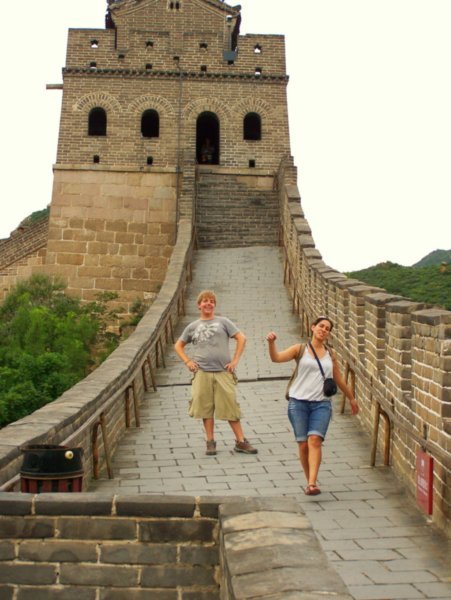 abeyta and... baade on the great wall, summer 2008