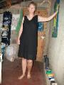 me in my room in the black dress in which i will be civilly married on june 14