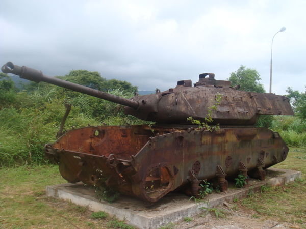 Old US tank