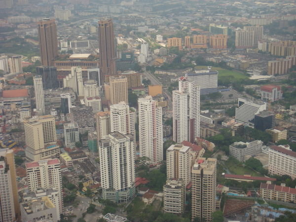 View from the KL tower