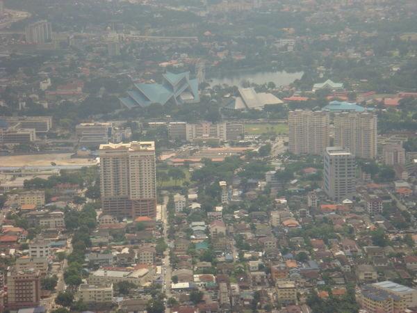 View from the KL tower