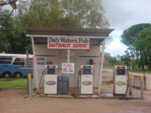 Petrol station in Daly waters