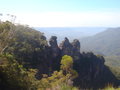 View of the 3 sisters from Echo point