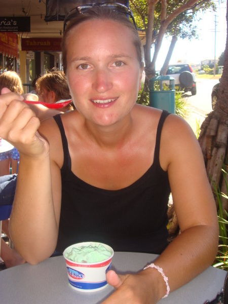Ice cream at Coffs Harbour