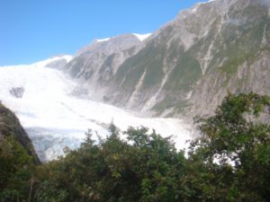View of the Glacier from the top