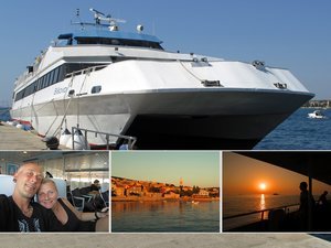 the boat from Zadar to Pula