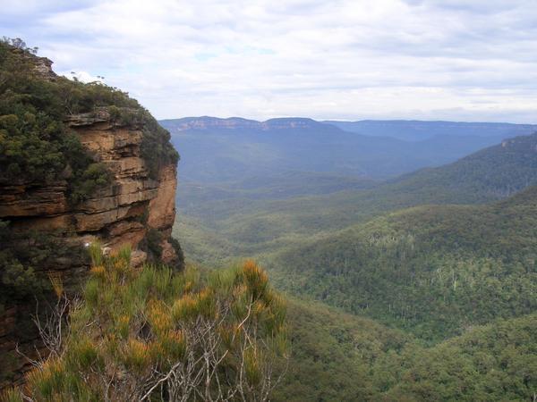 View from Wentworth Falls walk