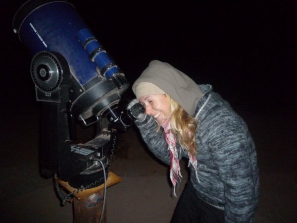 Astronomy in San Pedro , Chile
