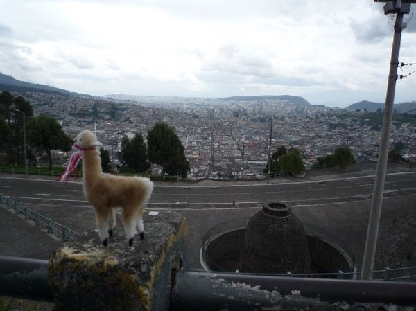 Ruben enjoying Quito