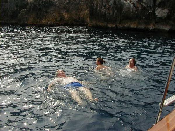 Swimming in Capri #2