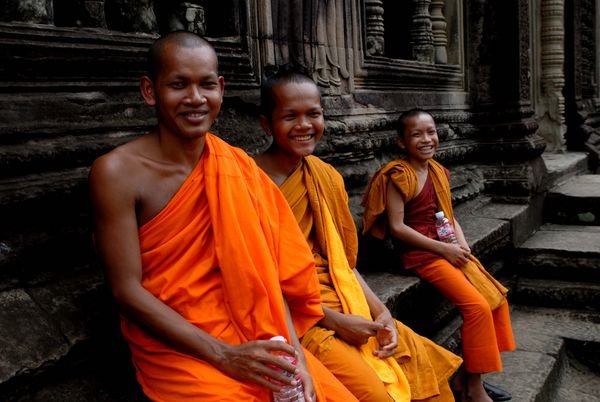 Friendly monks