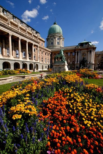 Flower gardens, Budapest