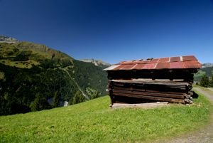 Swiss hut