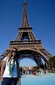 Jane at Eiffel