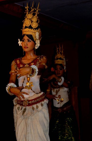 Aspara dancing, Cambodia
