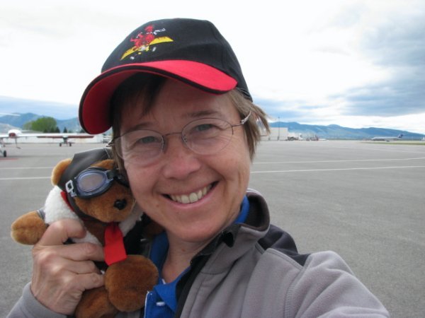 Judy and AirBear Arrive in Missoula