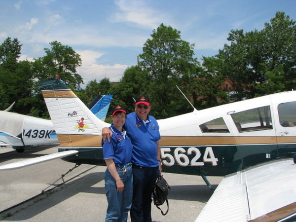 Judy and Bill, finally landed in N15624