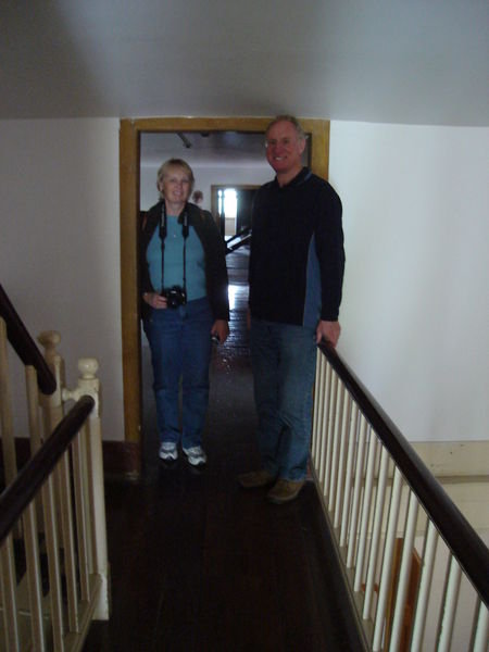 Geoff and Marilyn find some of the doorways low