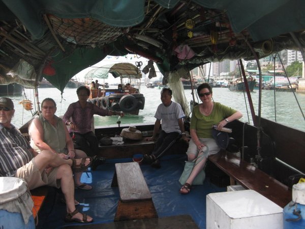 The "Voyagers"  in Aberdeen, HK Island