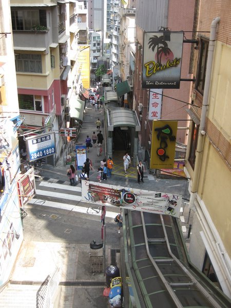 The mid level escalator