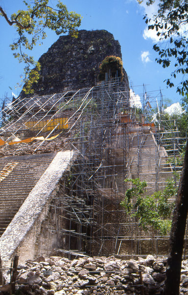 pyramide en restauration