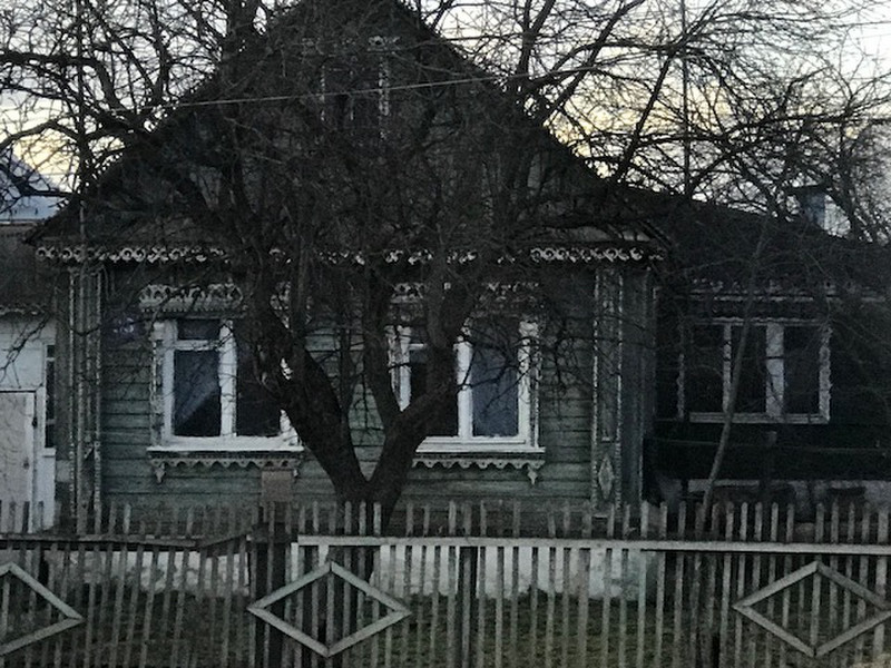 Typical house outside Moscow