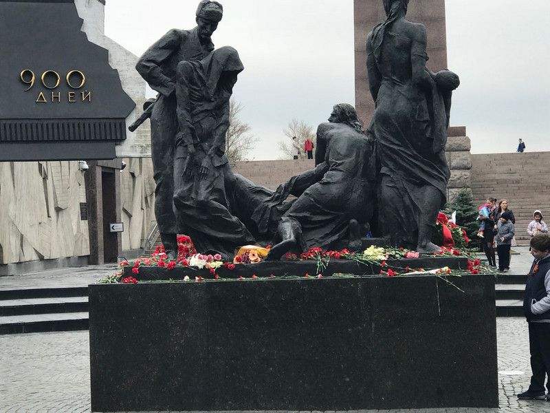Honoring the sacrifice of the people of Leningrad