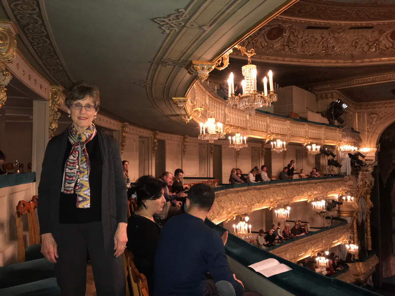 at the Mariinsky Theatre
